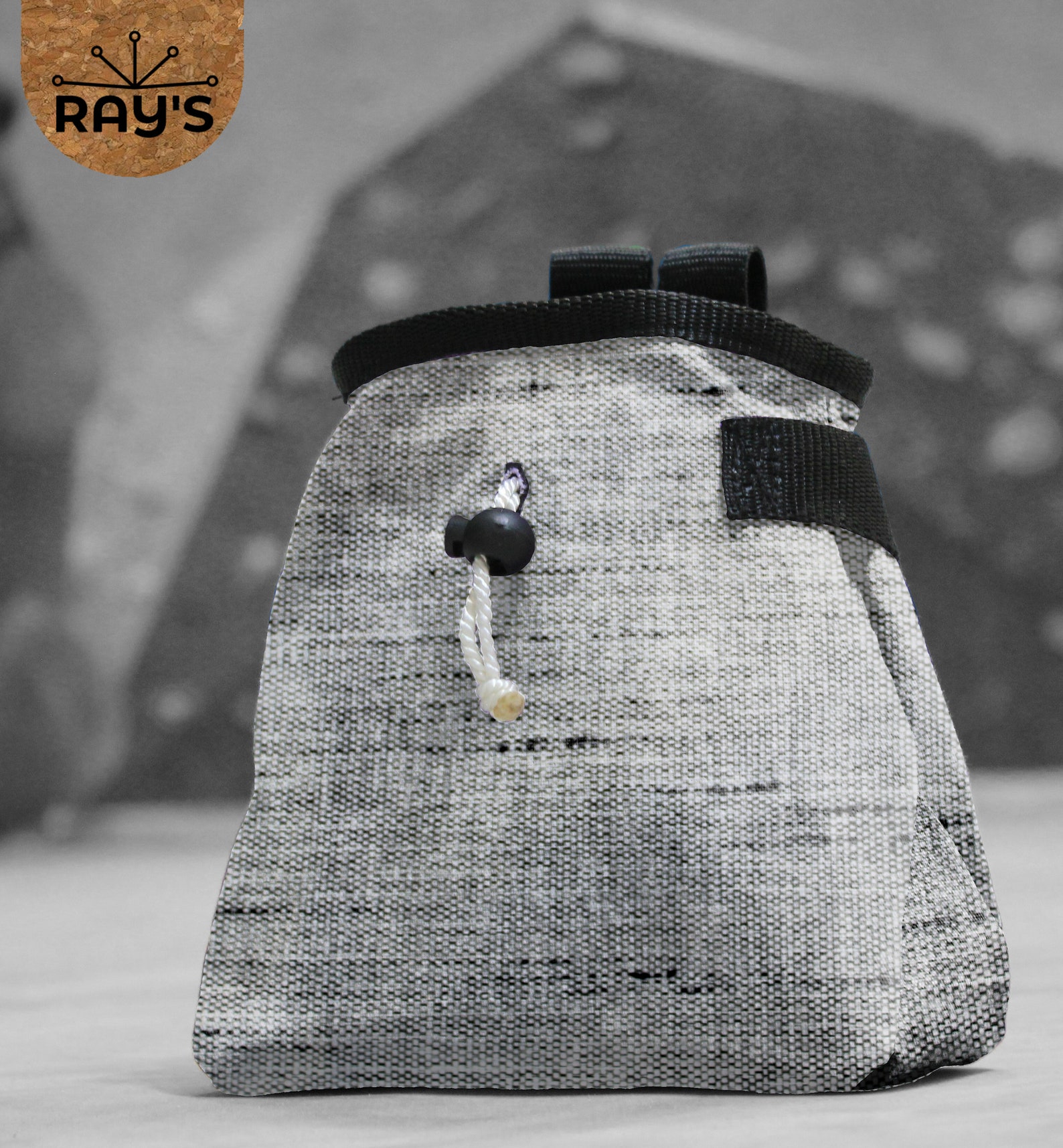 Repurposed Chalk Bag monochrome collection Etsy