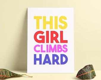 Climbing Prints & Cards