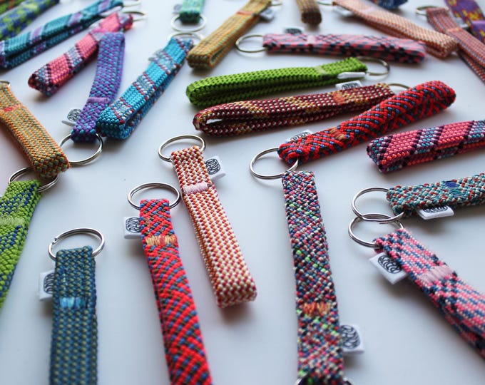 Recycled Climbing Rope Keyrings - Handmade Keyrings for Climbers