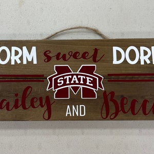 Dorm Sweet Dorm Hanging Sign