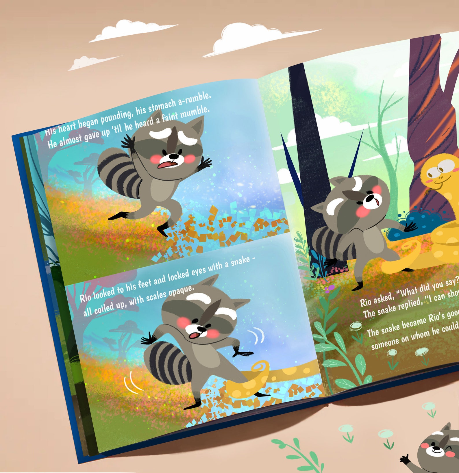 Bobby Rio Books Rio the Raccoon - A Children's Book About Mental Health - Etsy