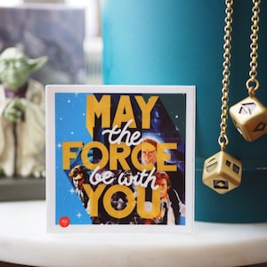 May the Force Be With You Original Trilogie Compilation Sticker