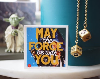Moge de Force Be With You Original Trilogy Compilatie Sticker