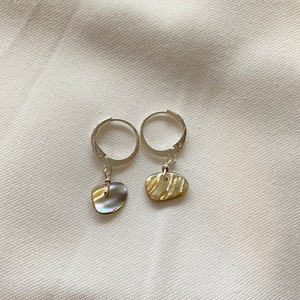 MOTHER OF PEARL earrings