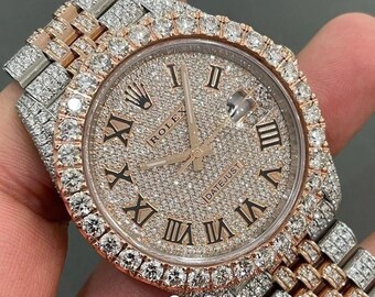 moissanite rolex bezel