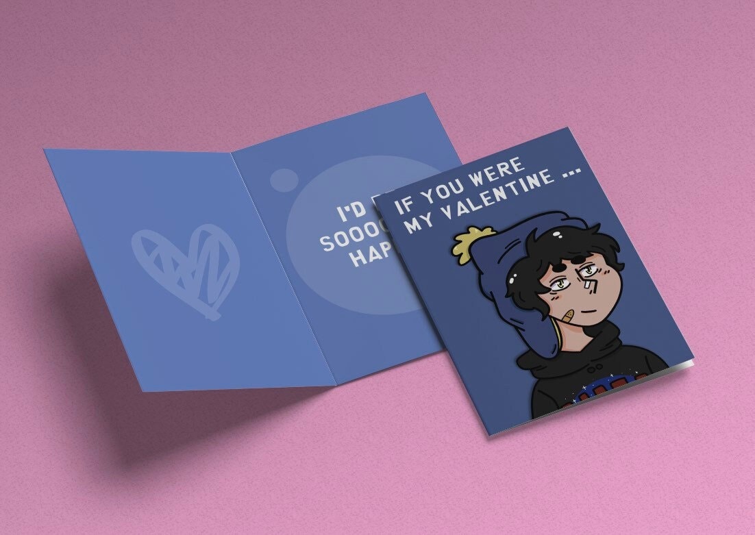 Craig Tucker south Park Valentines Day Card Shipping May - Etsy
