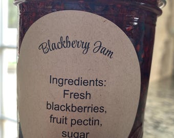 Mermelada de mora local