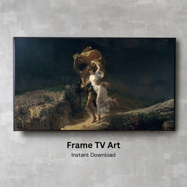 Samsung Frame TV Art l Pierre-Auguste Cot Vintage Painting l Digital Download l Art Samsung Frame TV l Stepdad l Father's Day Gift!