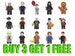 Custom HORROR Mini Figures TV & MOVIE minifigures Halloween Jason Freddy Scream Michael Myers Saw- Buy 3 Get 1 Free 