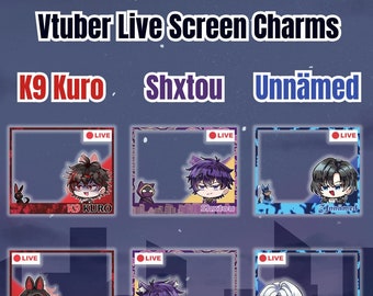 Vtuber Live Screen Charms - K9 Kuro Shxtou Unnamed