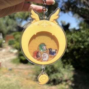 D.Gray-Man Exorcists Allen Walker Lenalee Lee Kanda Yuu Lavi Bookman Timcanpy Shaker Charm