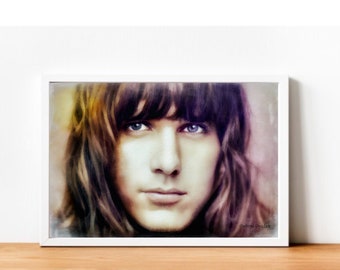 Keith Emerson Digital Illustration Print