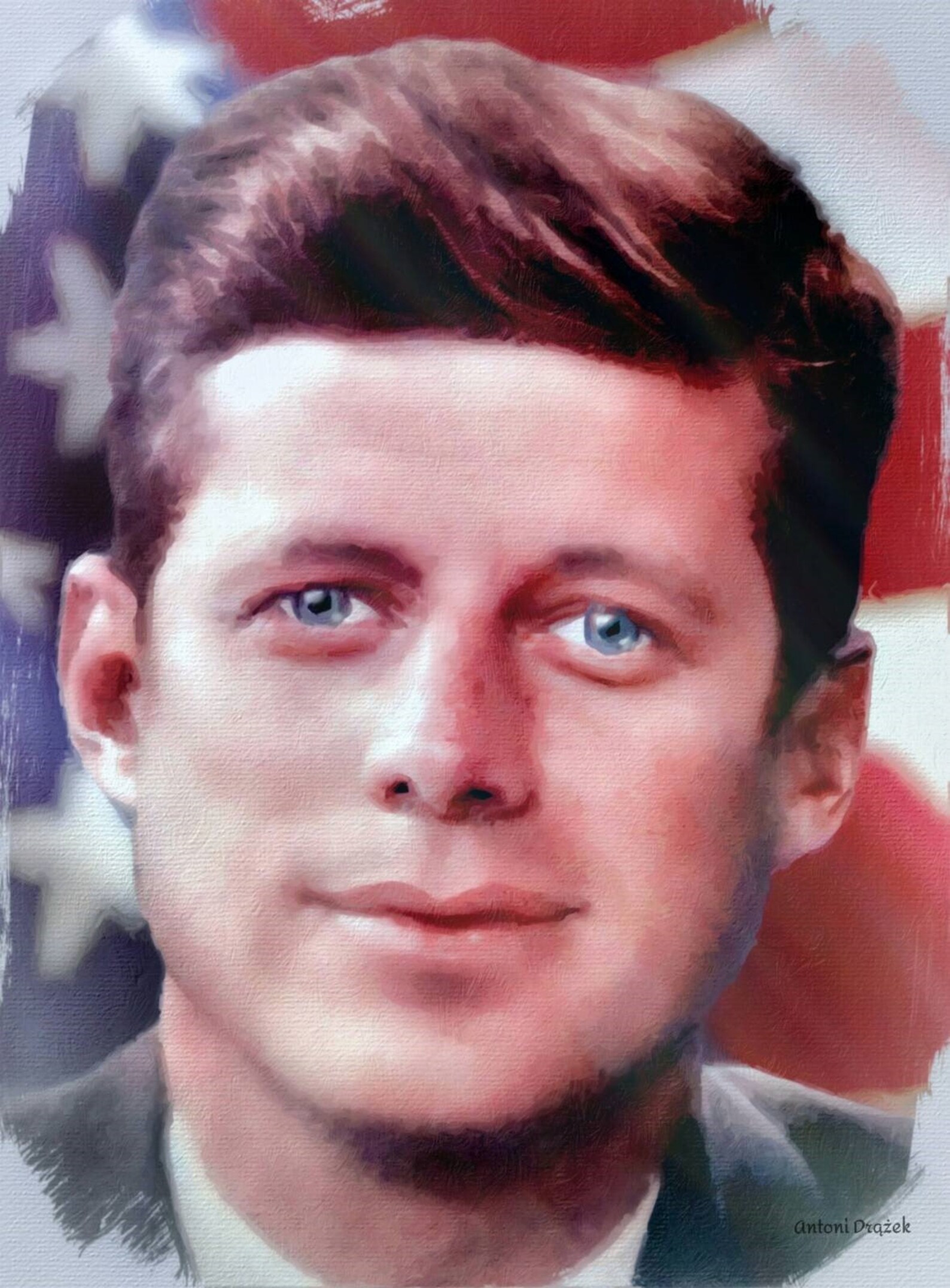 JFK Digital Illustration Print - Etsy