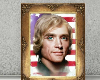 Thomas Jefferson Digital Illustration Print