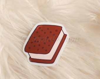 Ice Cream Sandwich Sticker , sweet stickers, ice cream sticker , stickers , waterproof stickers