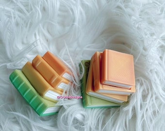 Book Stack 3D Fidget Clicker - Stressabbau Spielzeug für Bücherliebende