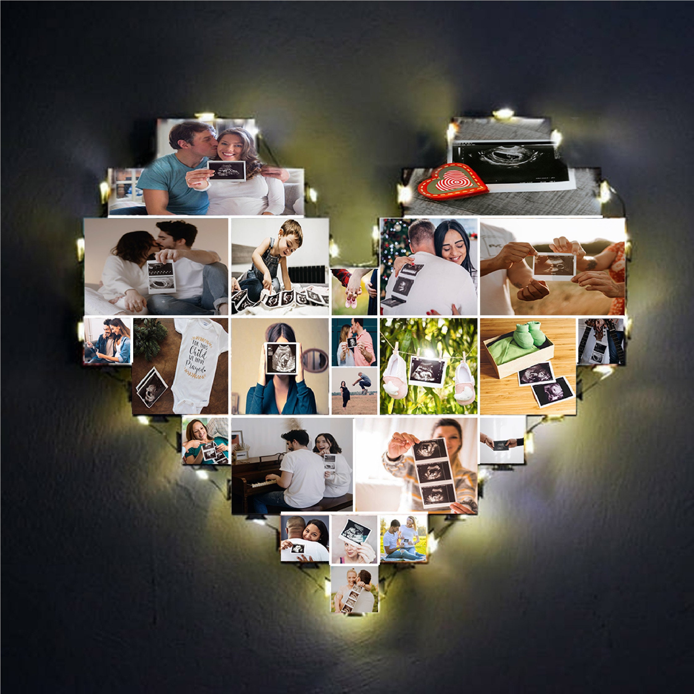 Photo Gifts Photo Collage Family Gift Couple Gift Etsy