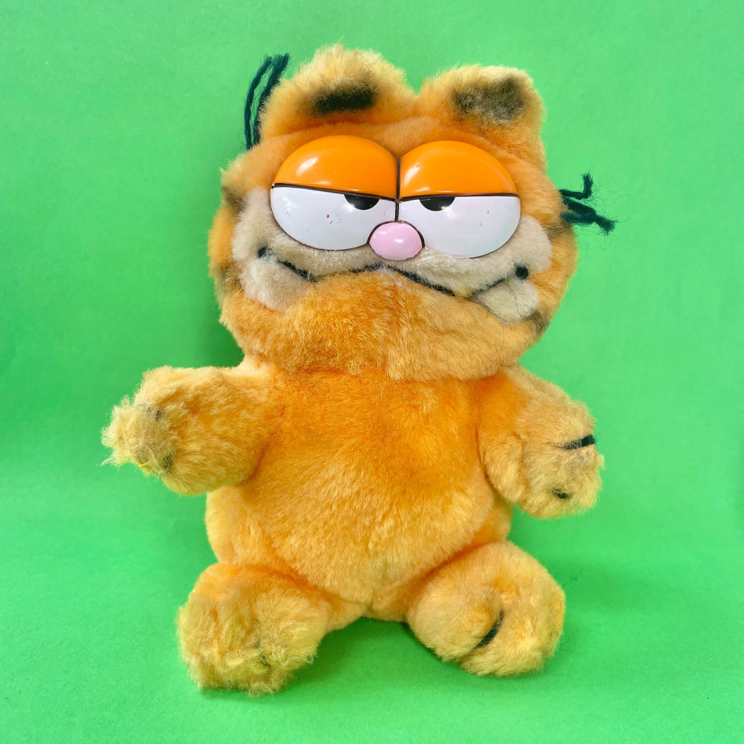 Vintage Garfield Small 14cm Plush 1981 Very Cute Standing Etsy Canada