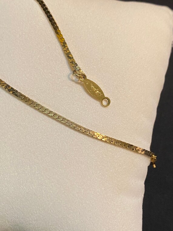 Signed Napier Gold Filled Bracelet - image 3