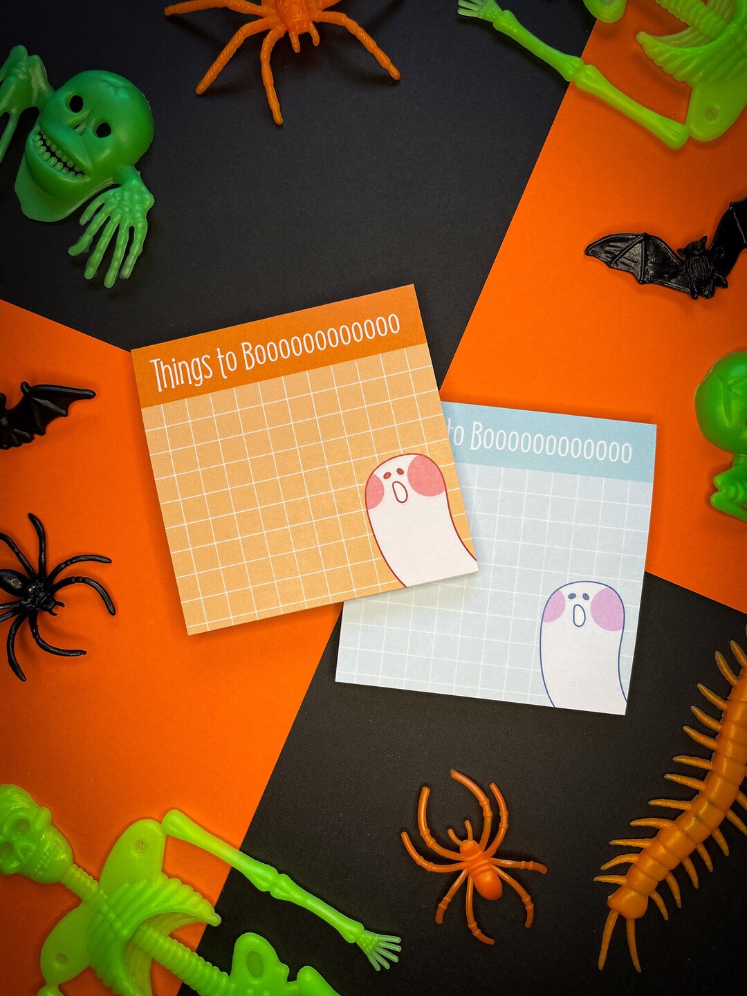 Kawaii Halloween Ghost Notepad: 45-sheet Memo Pad, Made in USA - Etsy