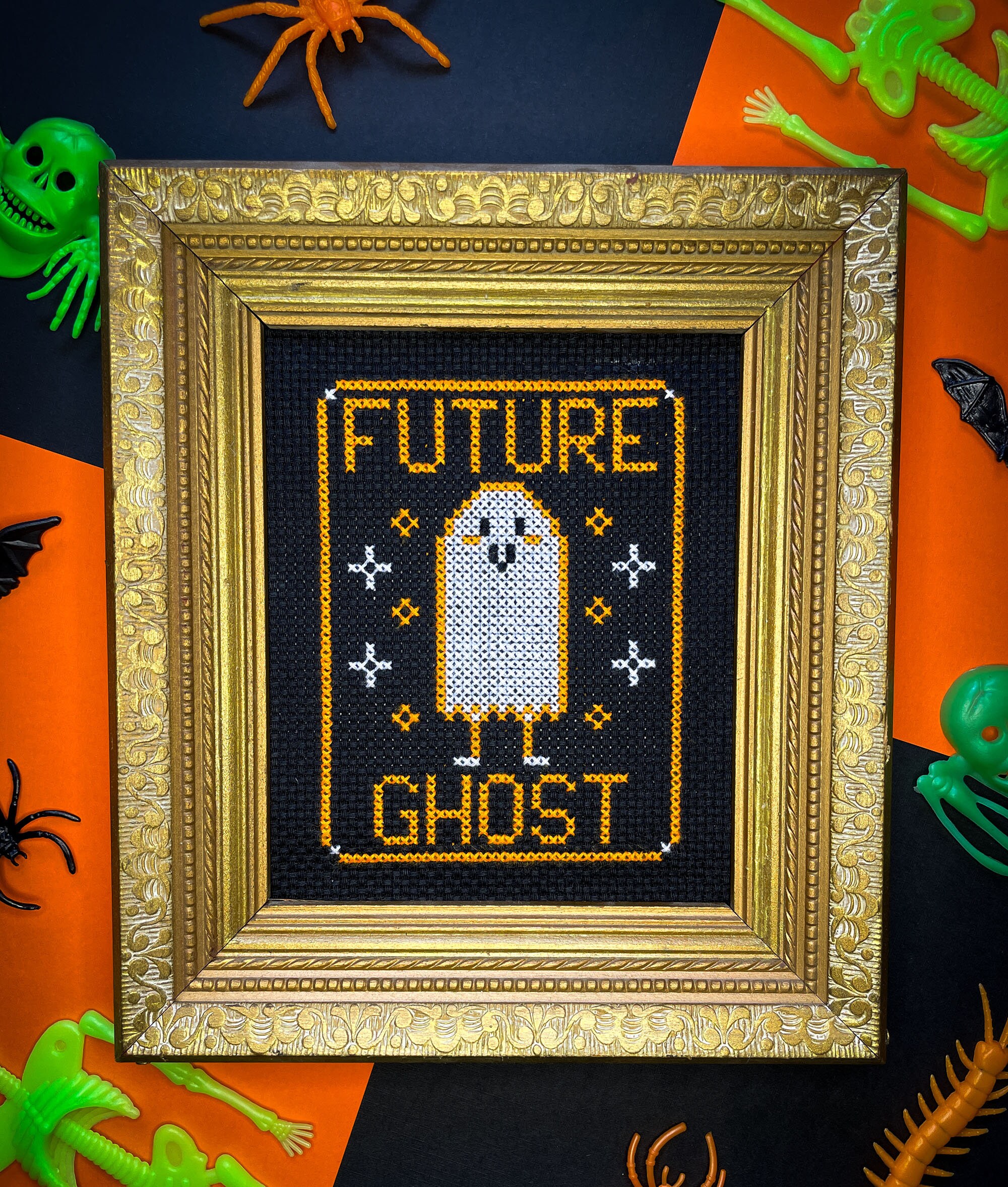 Set of 20 Cross Stitch Halloween Patterns Trick or Treat DMC
