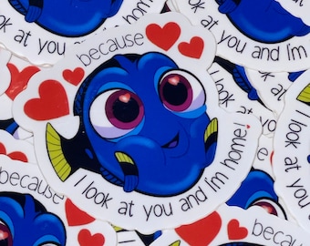 Finding Nemo DORY stickers