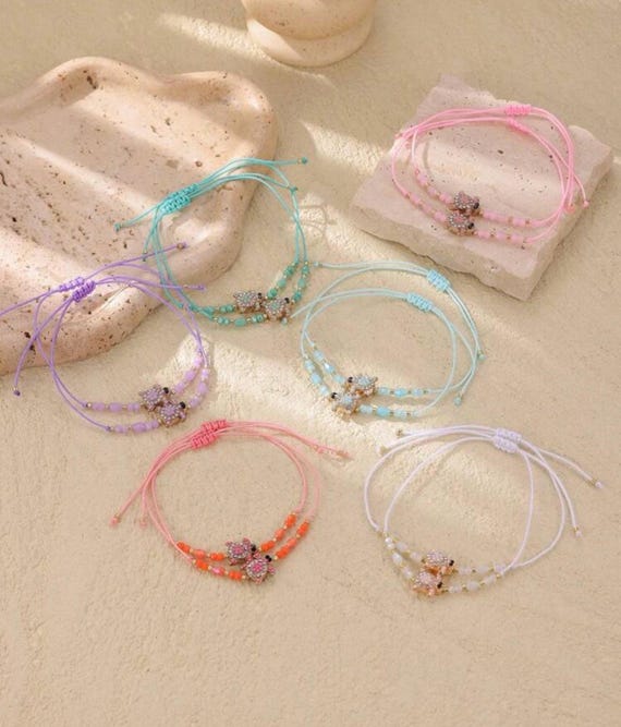 Bohemian Beach Turtle Braclets