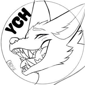 Sombreado! Foto de perfil personalizada do YCH Furry Toothy!!
