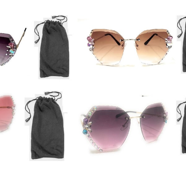 Bling Sunglasses Etsy