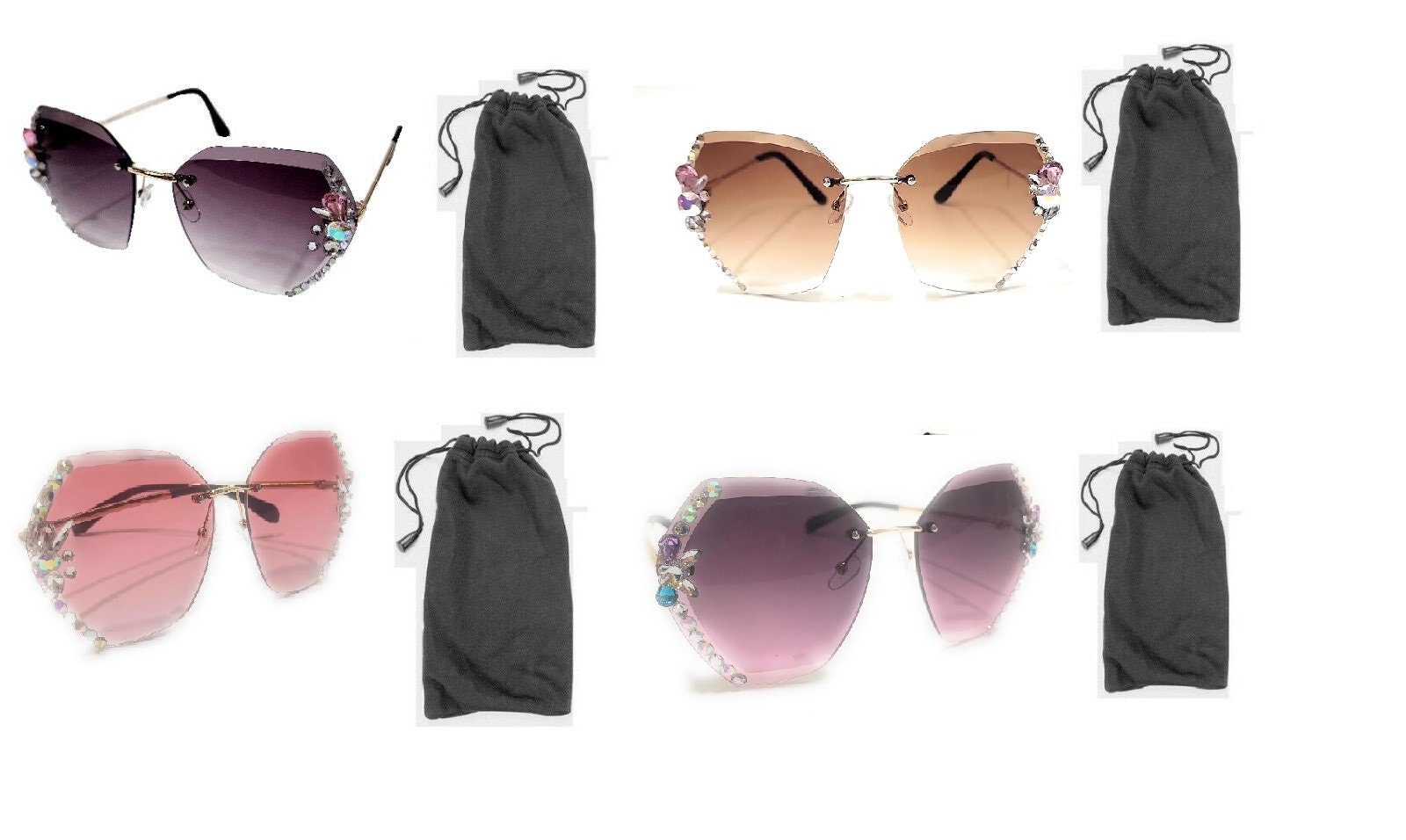 Sunglasses With Gems 