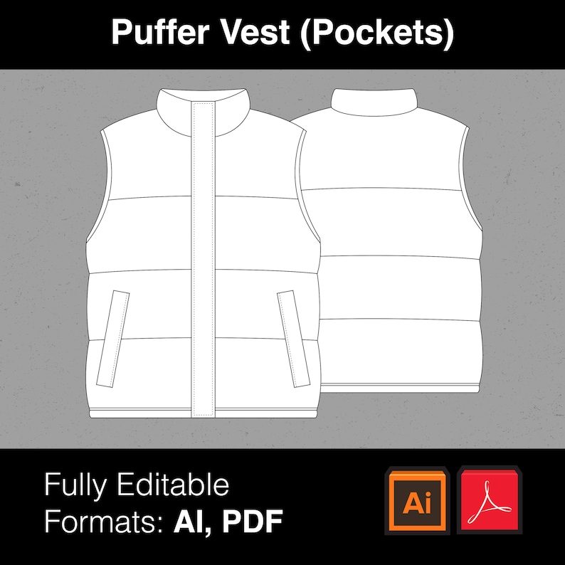 Puffer Vest With Pockets main image 0