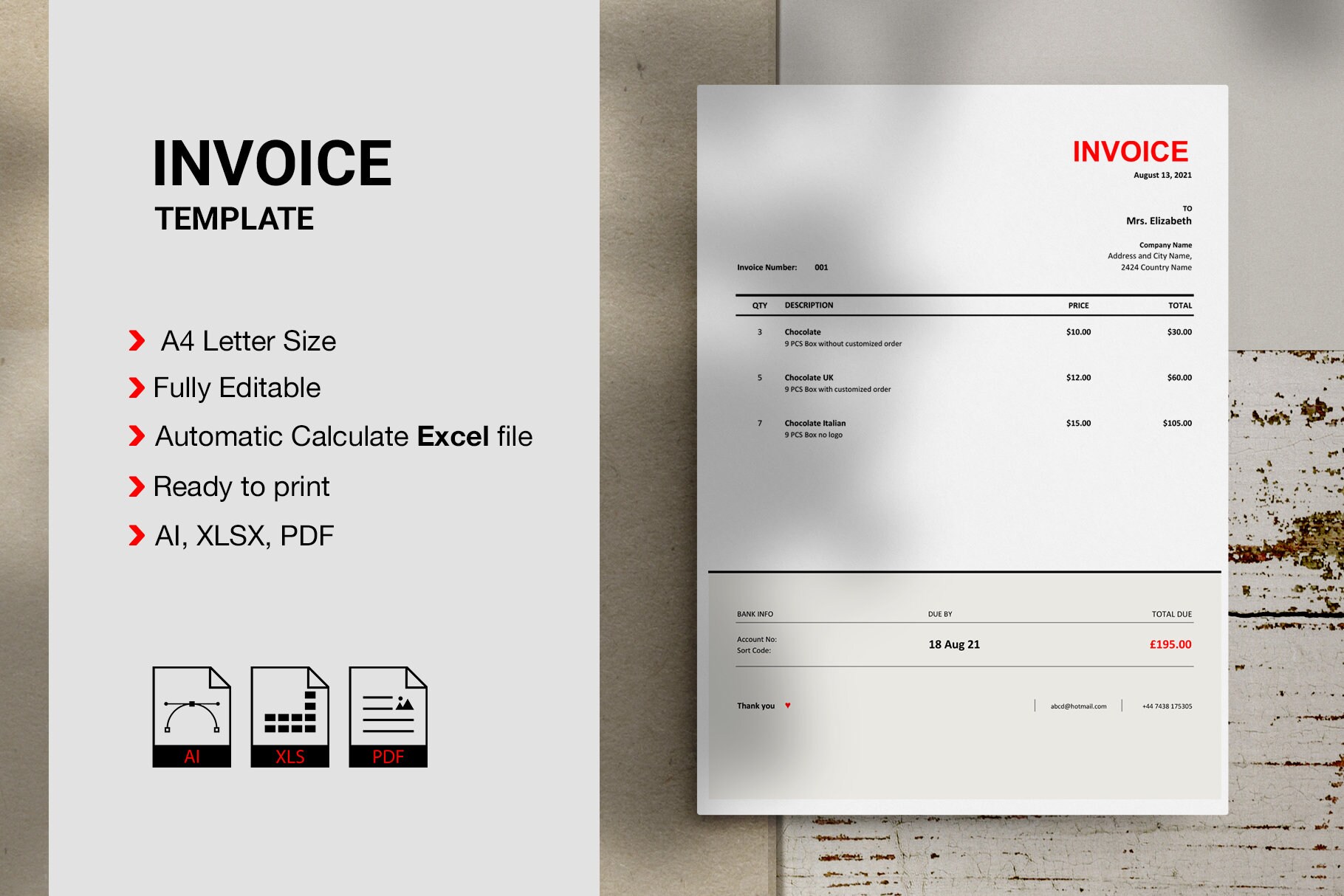 Extended Learning Invoice Extended Invoice - Etsy