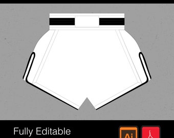Paquete técnico de pantalones cortos de Muay Thai