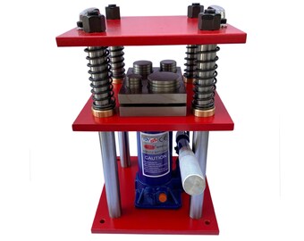 Jumbo 8 Ton Hydraulic Press for Disc Cutters - Bangle Dies Press - Impression Dies Press - Pollen Press - Jewellery Design Press