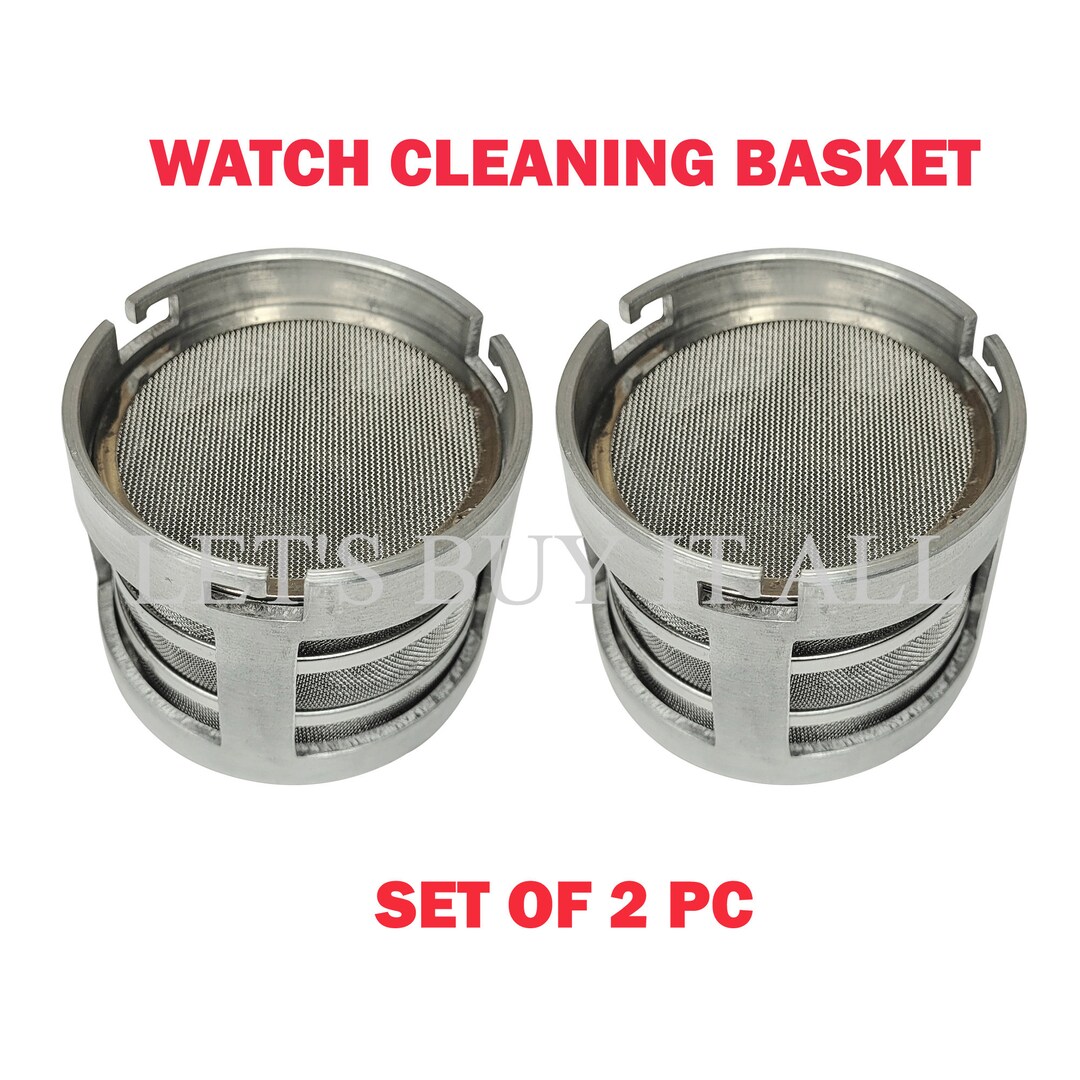 2 Pc Set of Basket for Watch Cleaning Machine Diameter 6.9 Etsy