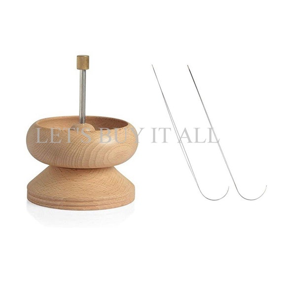 Bead Spinner DIY Jewelry Wooden Spinner Jewelry Making Bead