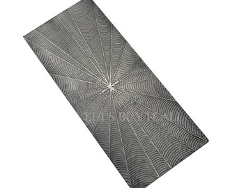 Texture Plate Size 2.5 ”x 6” x 5/32”- Jewelry Making - Silversmith Metal Work - Texture Plate - Jewelry Design Plate - Impression Die