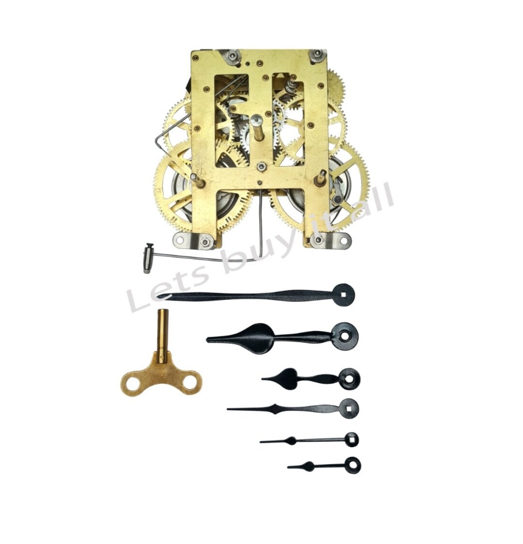 Mechanical Large Clock Movement 8 Days Manual Wind for Mantle Clocks 9
