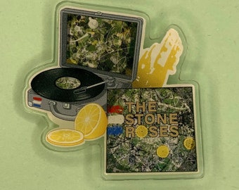 The Stone Roses acrylic pin badge | album cover ‘The Stone Roses’