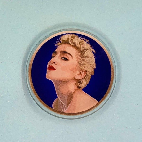 Madonna acrylic pin badge | True Blue Like a Virgin