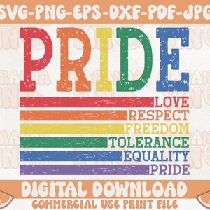 Gay Pride Svg, Pride Month Svg, LGBT Svg, Gay Svg, Pride Svg, Gay Pride Shirt Svg, Rainbow Svg, Gay Festival Cut File For Cricut, Silhouette