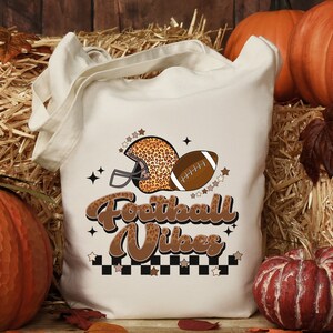 Retro Leopard Fotbollsvibbar PNG: Sublimeringsdesign för matchdagen (digital nedladdning) bild 6