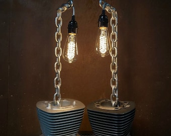 Industrial Moto Lamp / Chain Lamp
