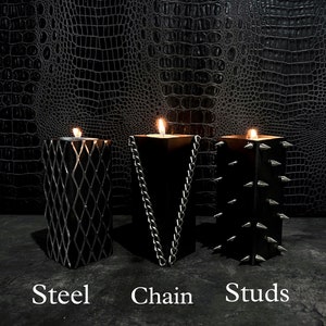 Industrial Candle Holders / Metal Tea Light Holders
