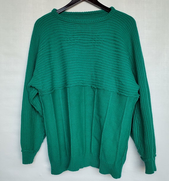 Vintage Plus Size 80s/90s/2000s Cyan Green Torquo… - image 7