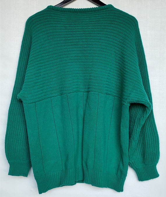 Vintage Plus Size 80s/90s/2000s Cyan Green Torquo… - image 4