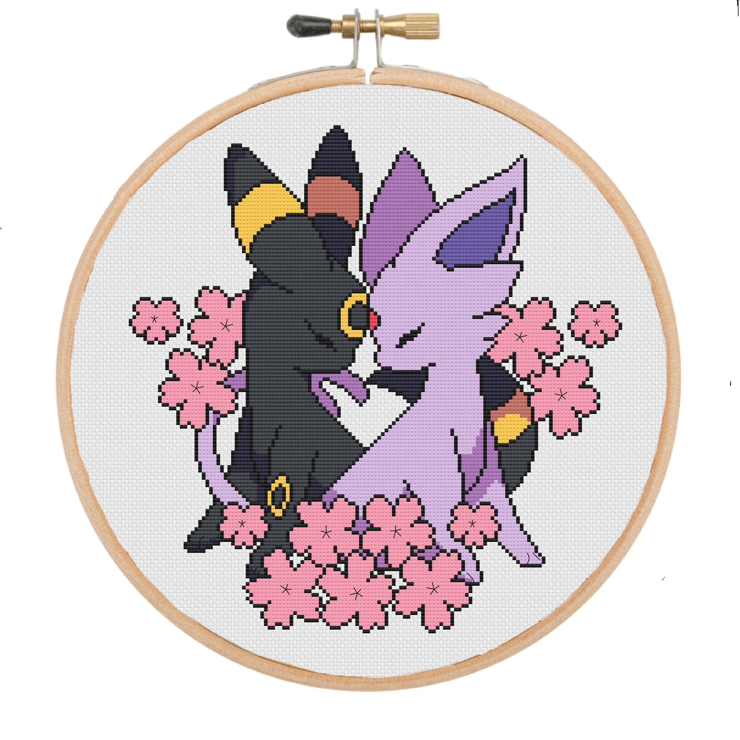 ポケモン Original Stitch ブラッキー エーフィ POKEMON Shirts ORIGINAL STITCH ブラッキーエーフィ - トップス