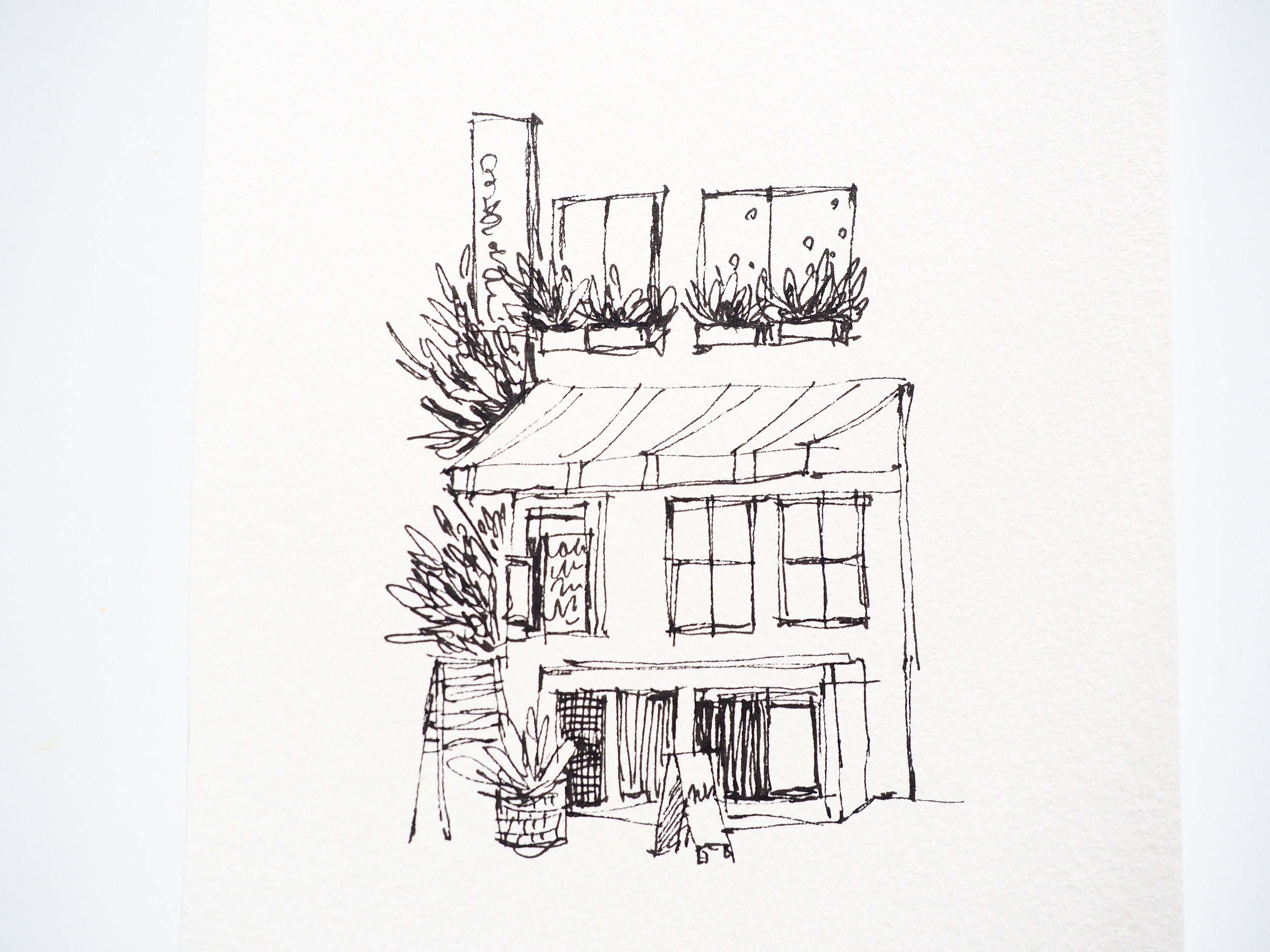 art #drawing #pen #sketch #illustration #architecture #house