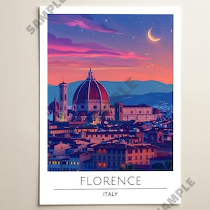 Florence Travel Poster