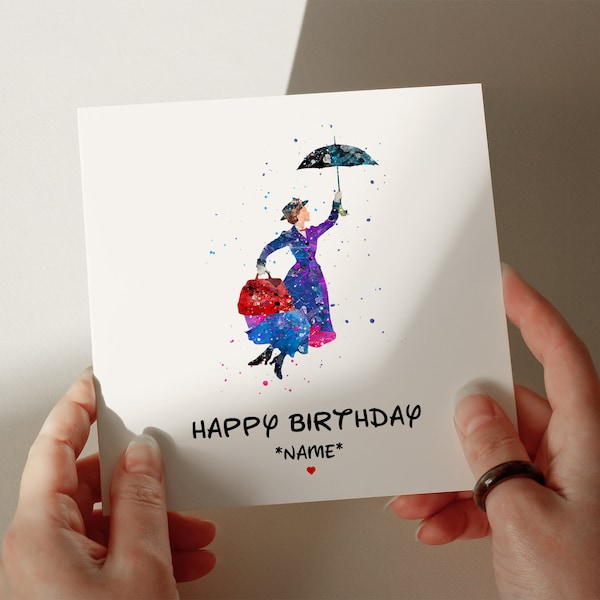 Birthday Card, Personalised Card, Card for Mum,  Daughter, Card for Granddaughter, Birthday Card #609